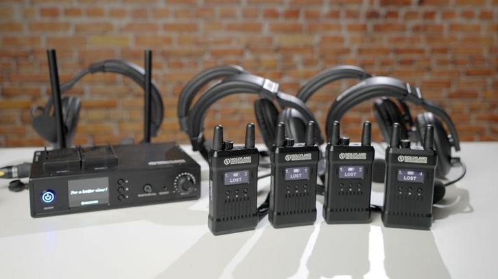 Hollyland Mars T1000 Draadloze Intercom Systeem, Audio, Tv en Foto, Professionele Audio-, Tv- en Video-apparatuur, Gebruikt, Audio