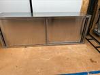 Rvs hang wand kast horeca, Antiek en Kunst, Antiek | Meubels | Kasten, Ophalen