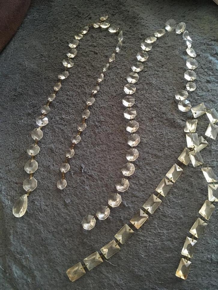 Kroonluchter onderdelen., Antiek en Kunst, Curiosa en Brocante, Ophalen of Verzenden