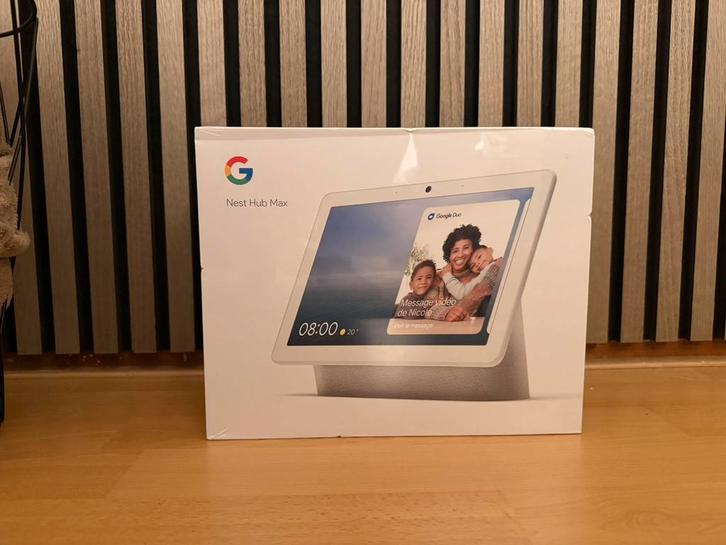 Google home nest hub max nieuw in seal, Audio, Tv en Foto, Mediaspelers, Zo goed als nieuw, Ophalen of Verzenden