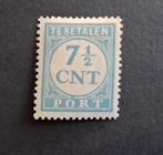 Nederland 1921-38 nvph P72 Portzegel 7,5ct Ongebruikt, Ophalen of Verzenden