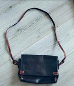 Vintage Bruine Leren Damestas, Ophalen of Verzenden, Gebruikt, Bruin, Handtas