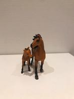 Schleich hengst met veulen, Ophalen of Verzenden, Zo goed als nieuw