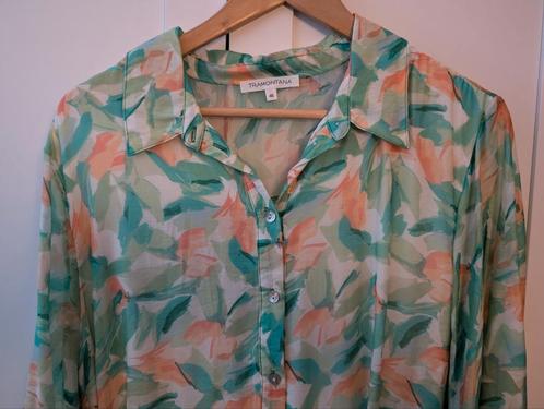 Tramontana nieuwe lange gebloemde blousejurk maat 46, Kleding | Dames, Jurken, Nieuw, Maat 46/48 (XL) of groter, Overige kleuren
