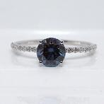 21 Lab Grown 1.22 Carat Diamanten ring, Certificaat, 17.5 mm, Verzenden, Geen, Nieuw, 17 tot 18