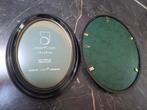 2 Zwarte Jyden Jyra ovale fotolijsten - Vintage, Huis en Inrichting, Gebruikt, Ophalen of Verzenden, Minder dan 50 cm, Minder dan 50 cm