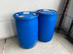 Plastic 200 liter vaten - regenton, voerton, kunstof ton, 150 liter of meer, Ophalen, Zo goed als nieuw