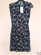 By Swan mesh jurk met onderjurk maat S, Maat 38/40 (M), Verzenden, Zwart, Nieuw