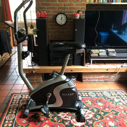 Fitnessfiets/ hometrainer pliant OLDENZAAL, Sport en Fitness, Fitnessapparatuur, Gebruikt, Hometrainer, Benen, Metaal, Ophalen