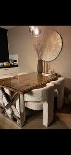 Eettafel sleeperwood, Huis en Inrichting, Tafels | Eettafels, Ophalen, 100 tot 150 cm, Zo goed als nieuw, 150 tot 200 cm