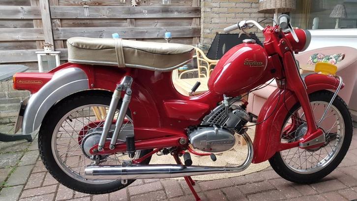 Zundapp 433 Super Combinette 1964 NL kenteken, Fietsen en Brommers, Brommers | Oldtimers, Overige merken, Maximaal 45 km/u, Ophalen