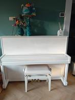 Hsinghai Piano met kruk - Van Gorp aankoop, Muziek en Instrumenten, Piano's, Ophalen, Gebruikt, Wit, Piano