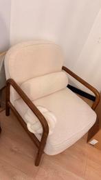 Japandi fauteuil teddy, Huis en Inrichting, Fauteuils, Ophalen, Zo goed als nieuw, 75 tot 100 cm, 50 tot 75 cm