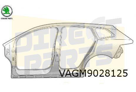 Skoda Enyaq IV (1/21-) Zijpaneel Links (lasdeel) Origineel!, Auto-onderdelen, Carrosserie en Plaatwerk, Spatbord, Skoda, Nieuw