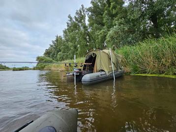 Raptor X Wide 400 + boottent  complete set  beschikbaar voor biedingen