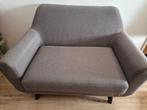 Bankje, loveseat, grijs, Huis en Inrichting, Banken | Sofa's en Chaises Longues, Minder dan 150 cm, 75 tot 100 cm, Zo goed als nieuw