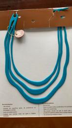 Aqua Rubber Collier - One Size, Ophalen of Verzenden, Nieuw, Overige materialen