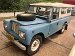 Land Rover 109 diesel super origineel 1 eigenaar, Auto's, Oldtimers, Zwart, Overige carrosserieën, Blauw, Mercedes-Benz