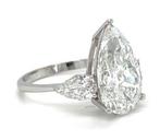 Nieuwe gouden ring met diamant van maar liefst 6,07 caraat!, Nieuw, Ophalen of Verzenden, 17 tot 18, Met edelsteen