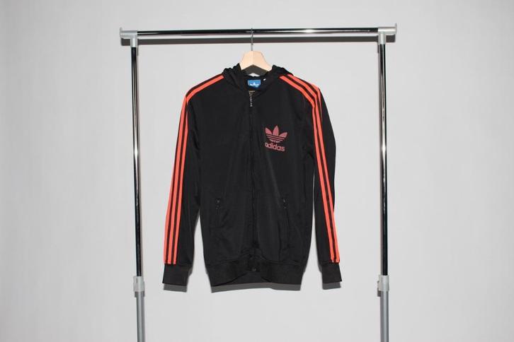 Adidas Originals Track Jacket, Kleding | Heren, Sportkleding, Zo goed als nieuw, Algemeen, Maat 52/54 (L), Zwart, Ophalen of Verzenden