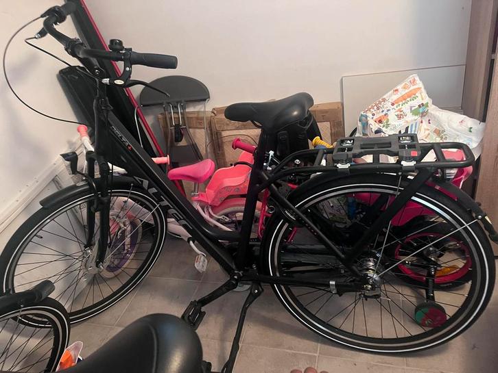 Tk: zgan Altec Delta Damesfiets 28 inch 56cm 3v, Fietsen en Brommers, Fietsen | Dames | Omafietsen, Zo goed als nieuw, 53 tot 56 cm