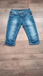 leuke blauwe 3/4 merk stretch denim 27, Kleding | Dames, Spijkerbroeken en Jeans, Ophalen of Verzenden, Nieuw, W27 (confectie 34) of kleiner
