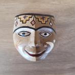 Klein masker uit Peru, gemaakt van keramiek, Antiek en Kunst, Kunst | Niet-Westerse kunst, Ophalen of Verzenden