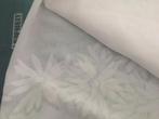 Witte tafelkleed met serfetten, Ophalen of Verzenden, Rechthoek
