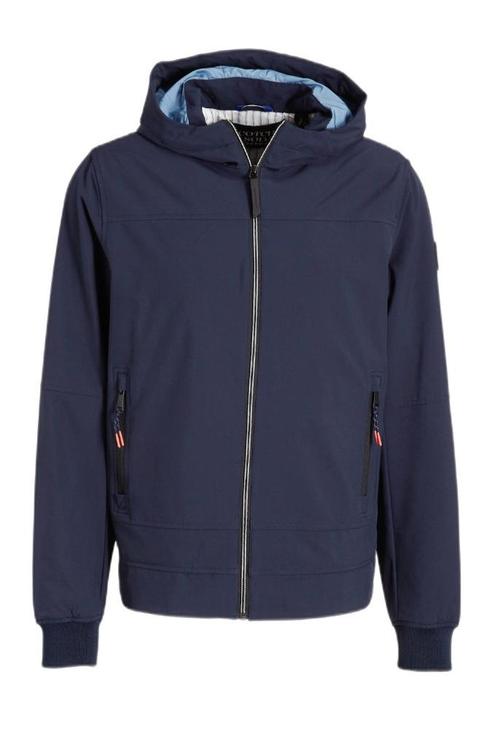 Scotch & Soda heren jas / zomerjas - donkerblauw - maat XXL, Kleding | Heren, Jassen | Zomer, Zo goed als nieuw, Overige maten