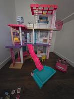 Barbie huis  + auto + accesories, Kinderen en Baby's, Speelgoed | Poppenhuizen, Ophalen