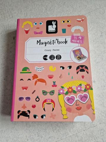 Magneti'book Crazy Faces - Janod beschikbaar voor biedingen