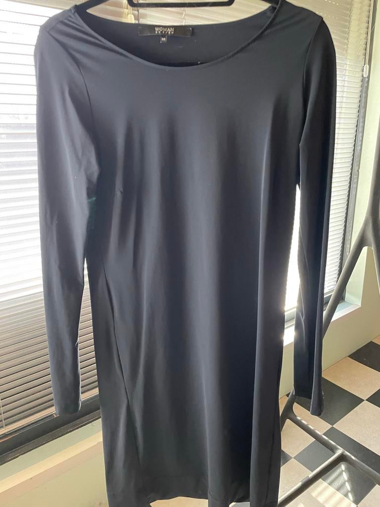 Blauwe jurk Woman by Earn, maat 38, Kleding | Dames, Ophalen of Verzenden, Maat 38/40 (M), Blauw