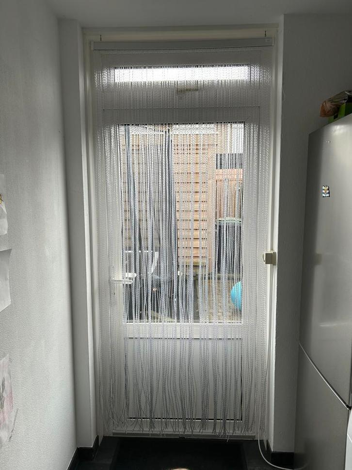 Vliegen gordijn, Huis en Inrichting, Stoffering | Gordijnen en Lamellen, Zo goed als nieuw, 200 cm of meer, 50 tot 100 cm, Overige kleuren
