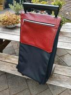 Nette boodschappentas/boodschappentrolley SECC, Uitschuifbare handgreep, 30 cm of meer, Gebruikt, Zwart