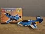LEGO Creator 3-in-1 propellervliegtuig 31099, Ophalen of Verzenden, Zo goed als nieuw, Complete set, Lego