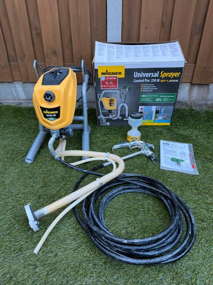 Wagner Airless Verfspuitsysteem Control Pro 250 M, Doe-het-zelf en Verbouw, Schildersmaterialen, Zo goed als nieuw, Verfspuit of Verfpomp