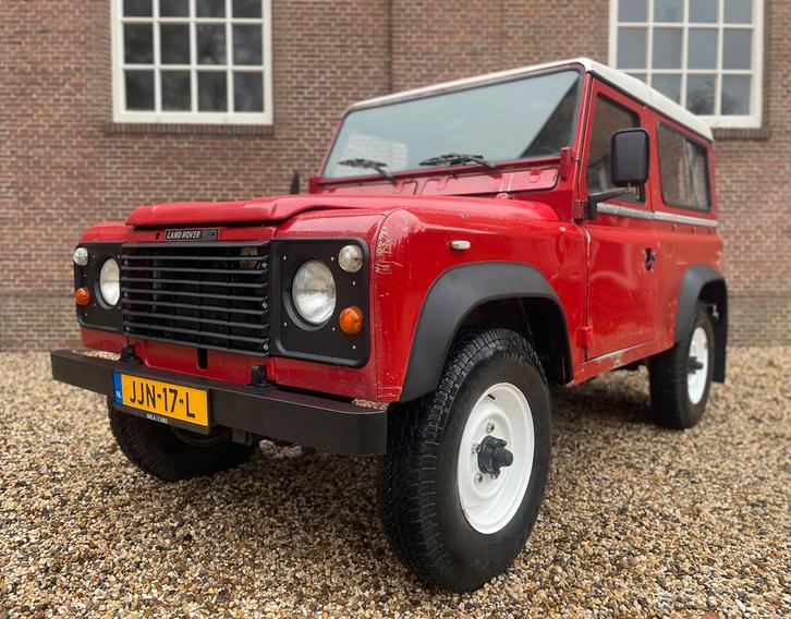 Land Rover Defender 1985 BELASTINGVRIJ! LHD!, Auto's, Oldtimers, Bedrijf, Ophalen