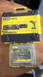 Roby Boormachine met accu en set boortjes/bitjes, Doe-het-zelf en Verbouw, Ophalen of Verzenden, Zo goed als nieuw, 600 watt of meer