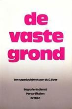 De vaste grond, Ophalen of Verzenden, Gelezen, Ds. G. Boer, Christendom | Protestants