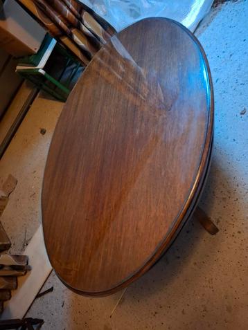 Salontafel met glasplaat 110 x 78 beschikbaar voor biedingen