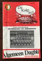 Oude Programma Feyenoord 1983 Toen met CRUYFF, Verzamelen, Ophalen of Verzenden, Zo goed als nieuw, Feyenoord