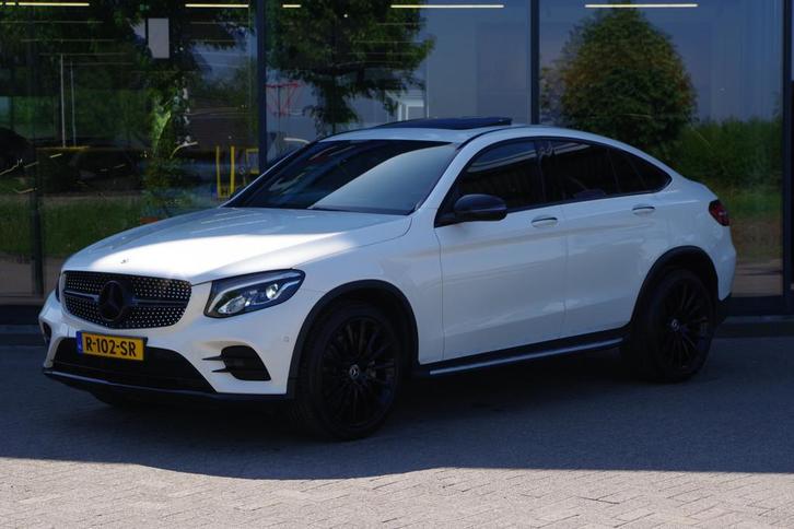 Mercedes-Benz GLC Coupé 250 4MATIC 245 PK AMG-Line, Schuif-, Auto's, Mercedes-Benz, Bedrijf, Te koop, GLC Coupé, 4x4, ABS, Achteruitrijcamera