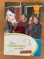 Boek ‘Leer paardrijden met plezier’, inclusief proevenboek, Ophalen of Verzenden, Zo goed als nieuw