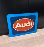 RETRO AUDI BORD DIBOND 52,5X40,5, Ophalen of Verzenden, Zo goed als nieuw, Auto's