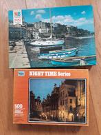 2 puzzels van 500 stukjes, Ophalen of Verzenden, 500 t/m 1500 stukjes, Zo goed als nieuw, Legpuzzel