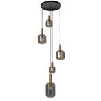 Te koop : hanglamp 5 lichts, Ophalen, Nieuw, Glas, 75 cm of meer