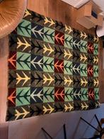 Vintage Didas wollen deken - Made in Holland, Gebruikt, Overige kleuren, Tweepersoons, Ophalen of Verzenden