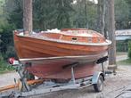 Zweedse zeilsloep op trailer met kenteken, Watersport en Boten, Sloepen, Ophalen, Gebruikt, Tot 10 pk, Binnenboordmotor