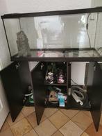 aquarium met kast, Dieren en Toebehoren, Vissen | Aquaria en Toebehoren, Ophalen, Gebruikt, Leeg aquarium