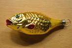 oude / brocante maar zgan glazen vis voor in de kerstboom, Diversen, Kerst, Ophalen, Zo goed als nieuw